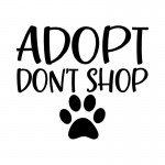 Sticker-Adopt Don't Shop
